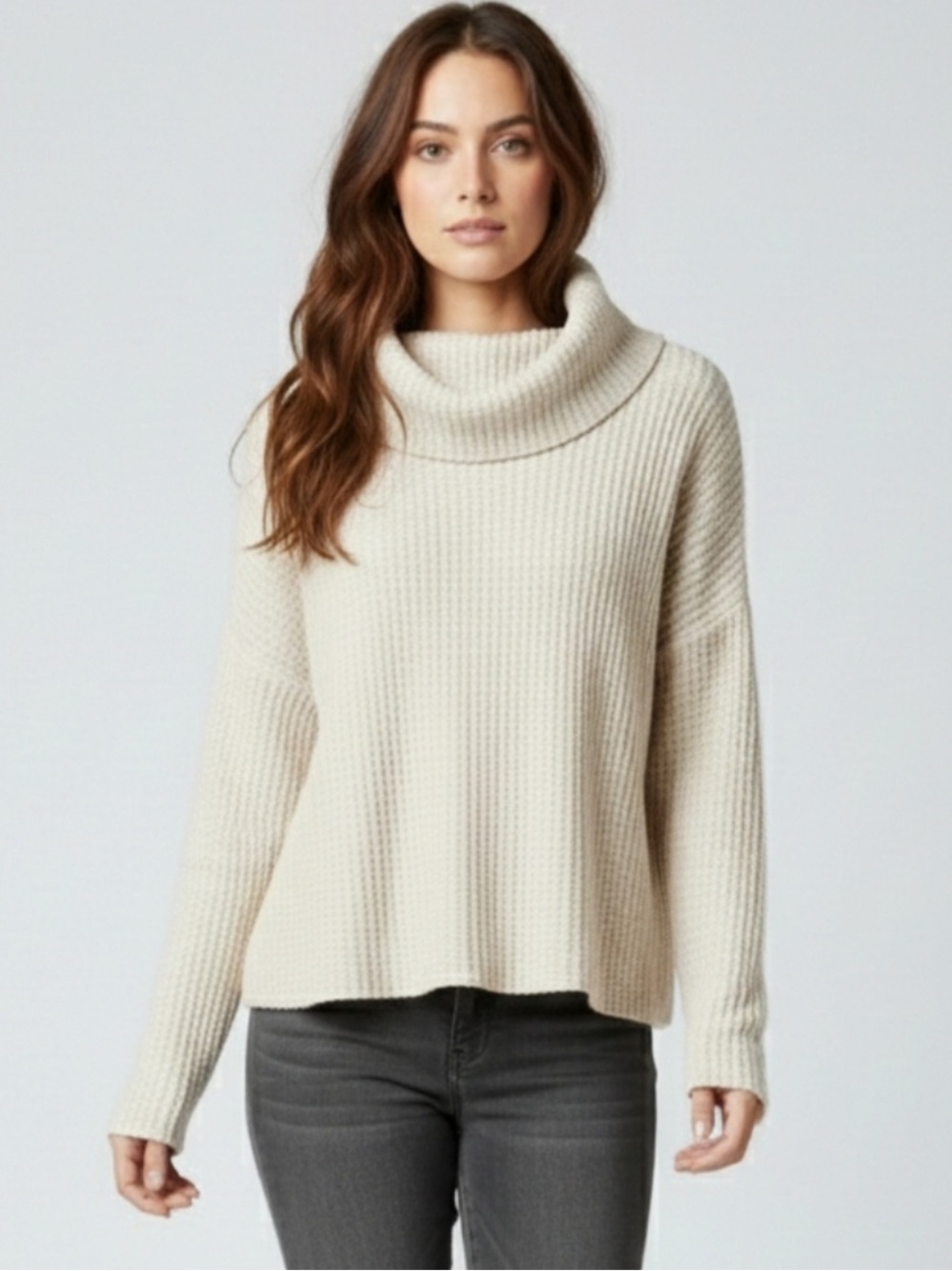 Free People Juicy Stone Cold Long Sleeve Top size L